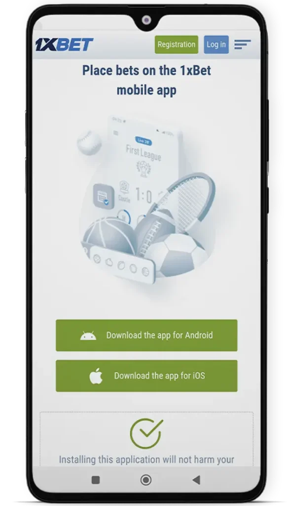 1xbet Android app